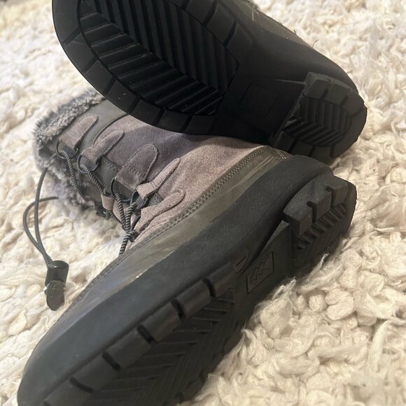 Target Girls Winter Boots With Faux Fur Trim Size 1 - Picture 6 of 7